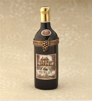Picture of Limoges Merlot Wine Bottle Box