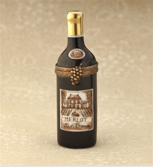 Picture of Limoges Merlot Wine Bottle Box