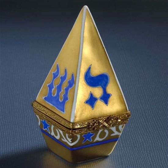Picture of Limoges Jewish Pyramid Box