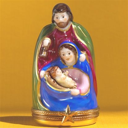 Picture of Limoges Holy Family Nativity Box