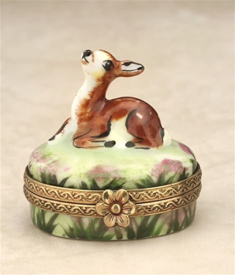 Picture of Limoges Chamart Baby First Tooth Deer Box