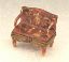 Picture of Limoges Louis XV Brown Sofa with Cherubs Box
