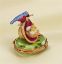 Picture of Limoges Bird's Nest with Babies in Hat Box 