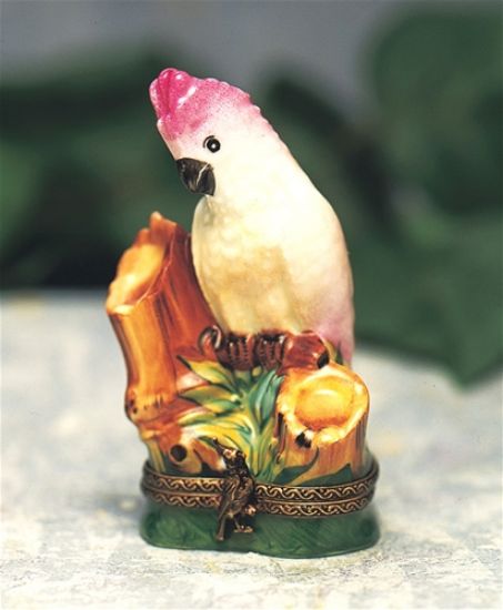Picture of Limoges Cuckatoo Bird Box
