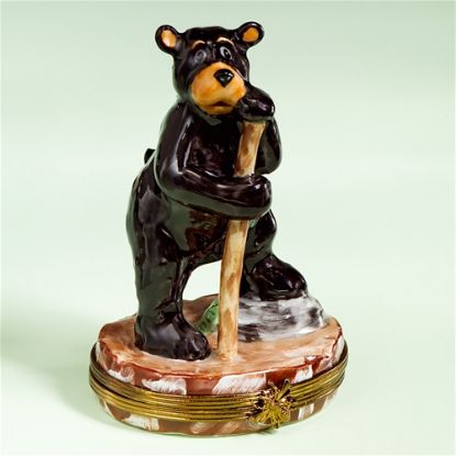 Picture of Limoges Bear by the River Box