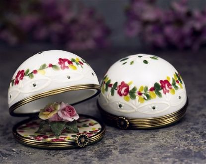 Picture of Limoges Roses Dome Box, Each  