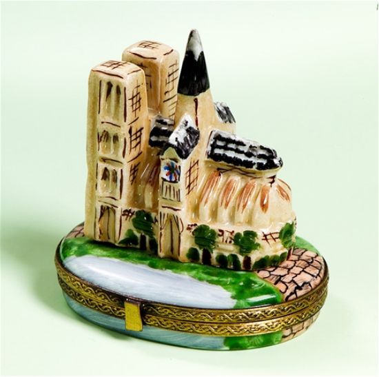Picture of Limoges Small Notre Dame Cathedral Box