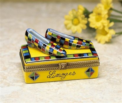 Picture of Limoges Harlequin Shoes Box