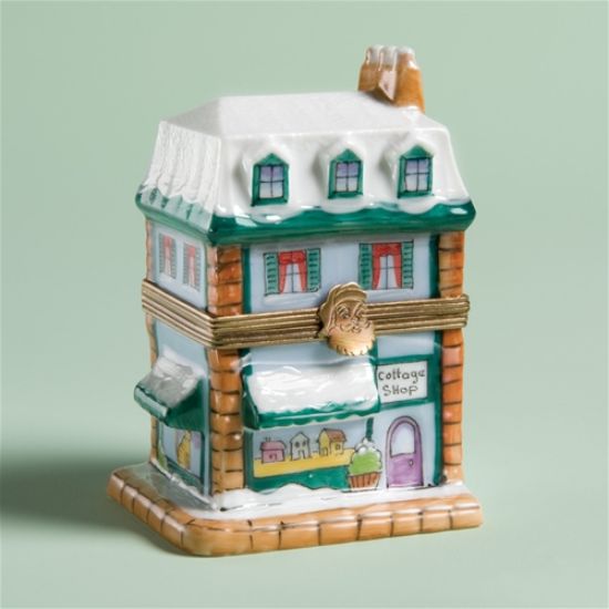 Picture of Limoges The Cottage Shop Christmas Shop Box