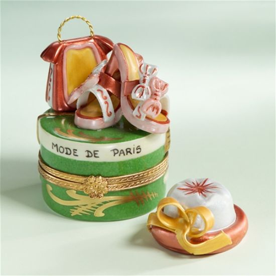 Picture of Limoges Paris Fashion Shoes Box with Hat