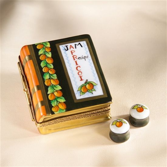 Picture of Limoges Apricot Jam Recipe Book Box