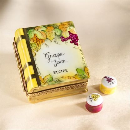 Picture of Limoges Grape Jam Recipe Book Box