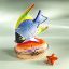 Picture of Limoges Blue Fish Box with Star Fish 