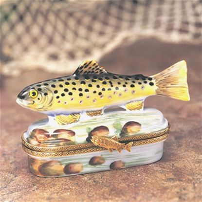 Picture of Limoges Trout Box