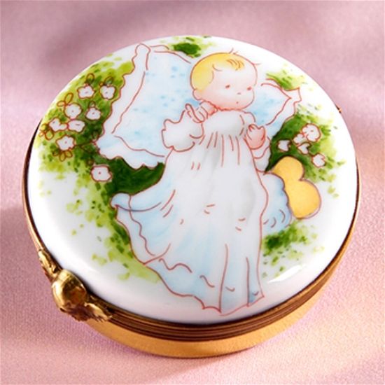Picture of Limoges Baby Boy Christening Box