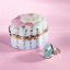 Picture of Limoges Blue  and Roses Ring Box with Ring
