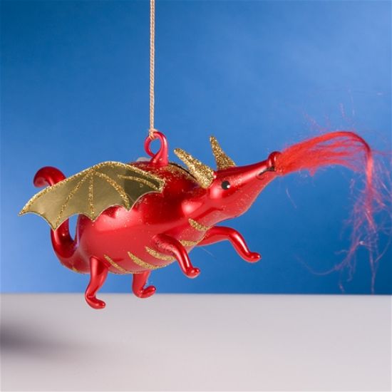 Picture of De Carlini St Michael Dragon Christmas Ornament