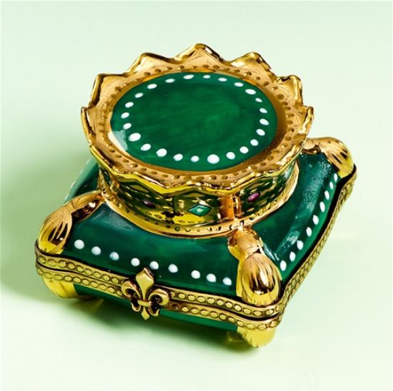 Picture of Limoges Imperial Coronation Crown on PIllow Box