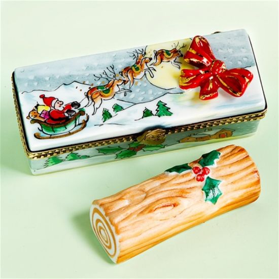 Picture of Limoges Yule Log in Gift Box