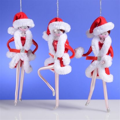 Picture of De Carlini Holiday Performance Rockettes Set of 3 Ornaments