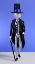 Picture of De Carlini Gentleman Christmas Ornament