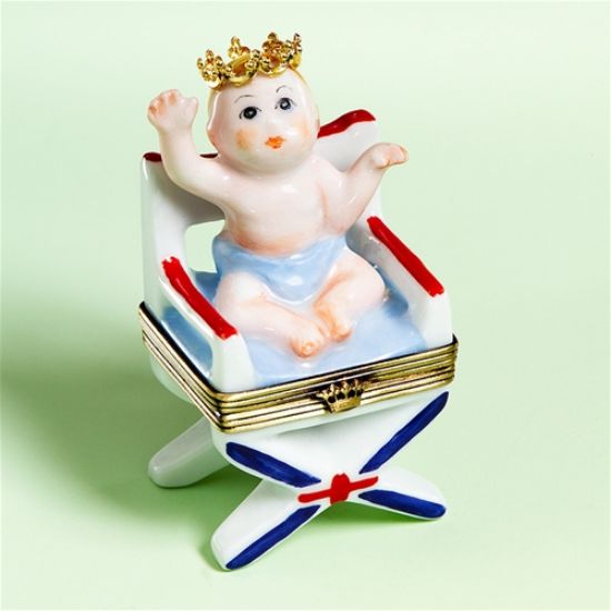 Picture of Limoges Prince Baby on British Flag Box