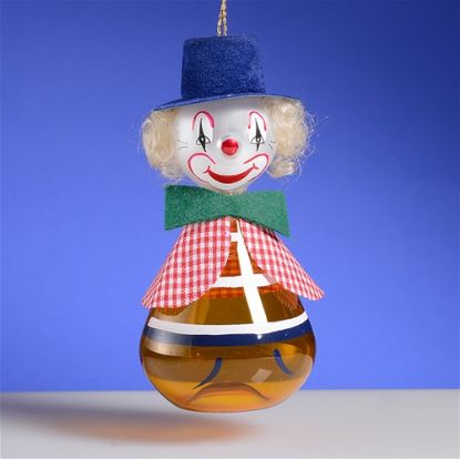 Picture of De Carlini Vintage Clown with Blue Hat Ornamernt 