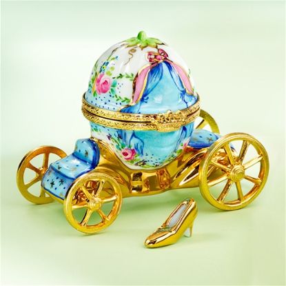 Picture of Limoges Imperial Carriage with Gold Slipper Box