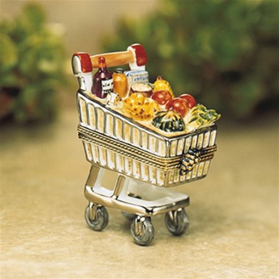 Picture of Limoges Groceries Shopping Cart Box