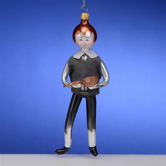 Picture of De Carlini Pilgrim Italian Christmas Ornament