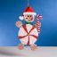 Picture of De Carlini Gingerbread CandyCane Ornament