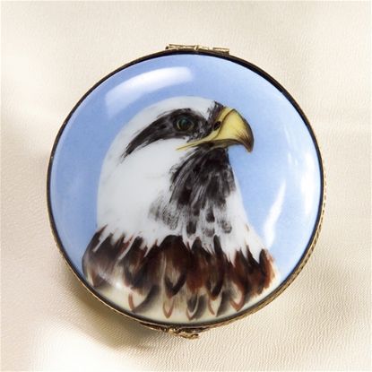 Picture of Limoges Eagle Round Box