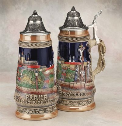 Picture of German Praha 3D Beer Stein by King Werk,Each