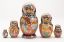 Picture of Russian Wooden Fairy Tale with Ladies Matryoshka