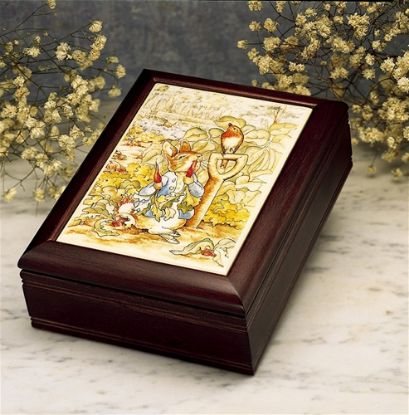 Picture of Beatrix Potter Peter Rabbit Musical Wooden  Box 