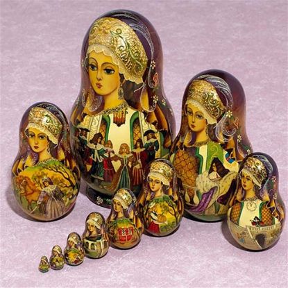 Picture of Cinderella Princess Russian Museum Matryoshka 