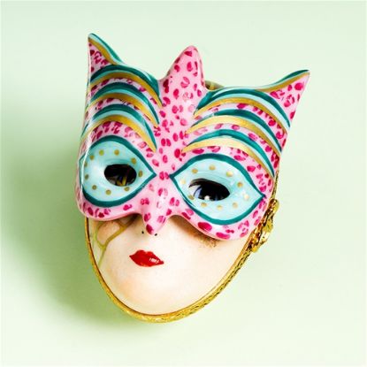 Picture of Limoges Mardi Gras Mask Box