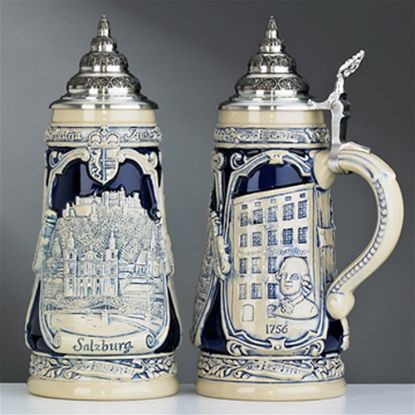 Picture of German Mozart Salzburg Beer Stein 