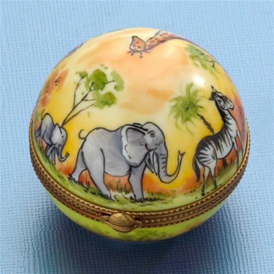 Picture of Limoges Round Safari Box, Each.