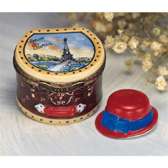 Picture of Limoges Paris Eiffel Tower  Hat Box 