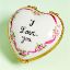 Picture of Limoges I Love You Heart with Pink Ribbon Box