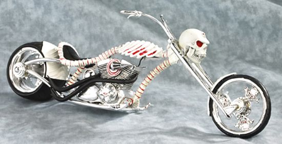 Picture of Back to the Bone 10" L Collectible Motorcycle