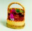 Picture of Limoges Wine Basket with Bottle , Glass and Cork Box