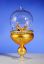 Picture of De Carlini Gold Nativity Sculpture on Glass Stand Ornament
