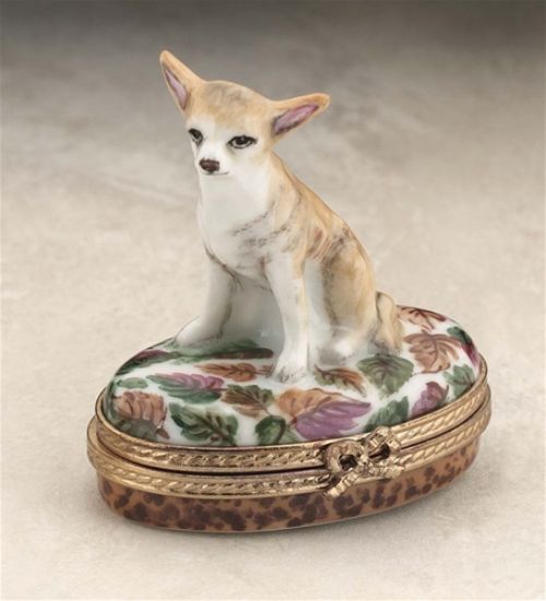 Picture of Limoges Chihuaha Dog Box