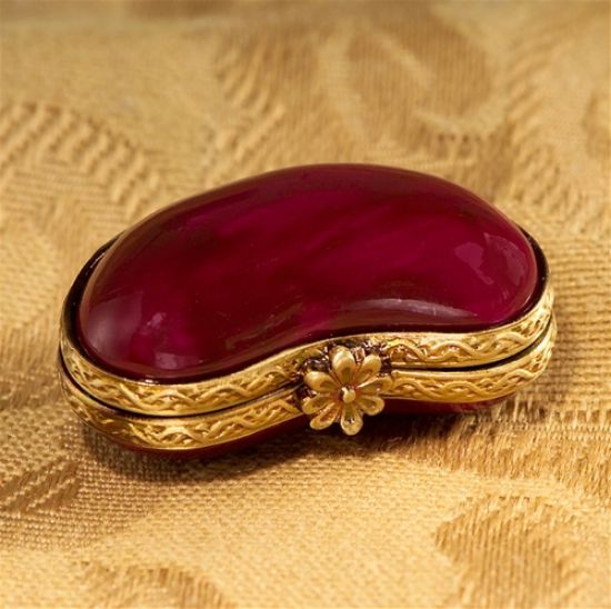 Picture of Limoges Red Bean Box