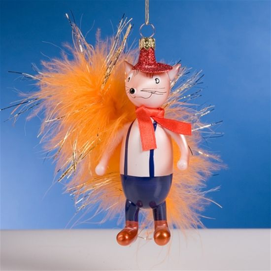 Picture of De Carlini Young Fox Christmas Ornament