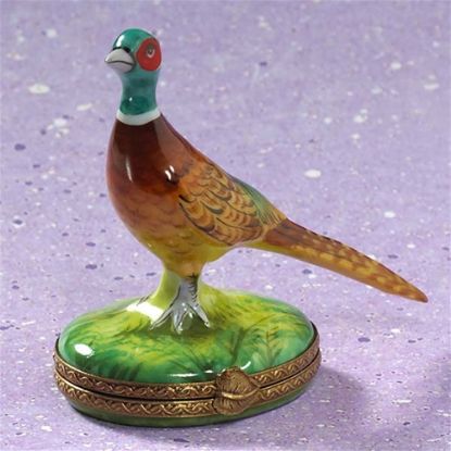 Picture of Limoges Pheasant Bird Box