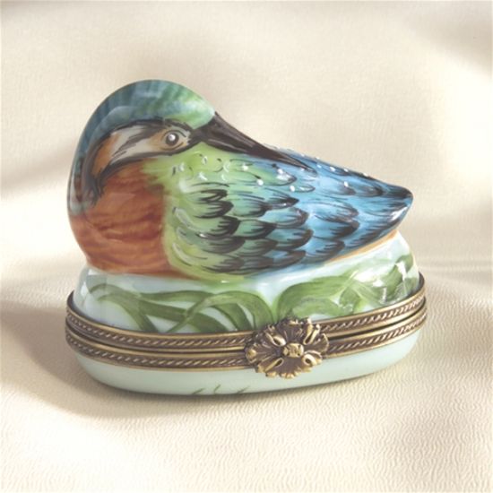 Picture of Limoges Kingfisher Box