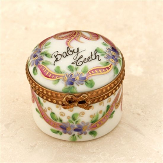 Picture of Limoges Sevres Baby First  Tooth Box